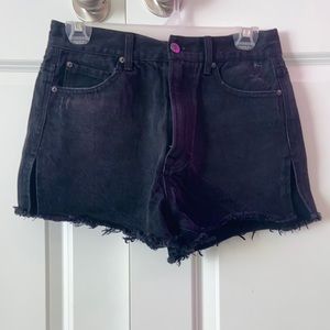 Forever 21 Black Highwaisted Shorts